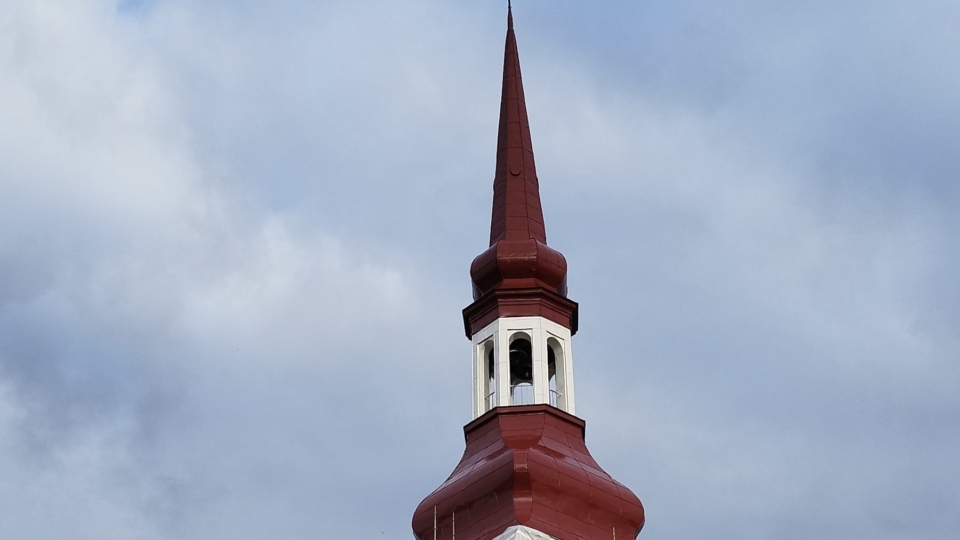 Põltsamaa Niguliste kiriku tornikiivri restaureerimistööd